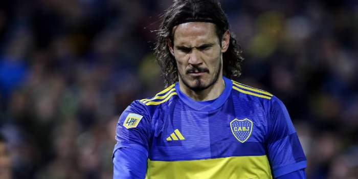 SE LESIONÓ EDINSON CAVANI, NO VIAJA CON BOCA PARA LA COPA SUDAMERICANA