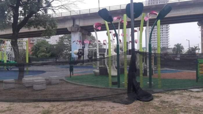 POR VANDALISMO, CLAUSURARON UN ESPACIO DE JUEGOS PARA CHICOS