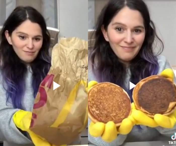 ABRIÓ UNA HAMBURGUESA DESPUÉS DE 4 AÑOS Y SE LLEVÓ UNA SORPRESA