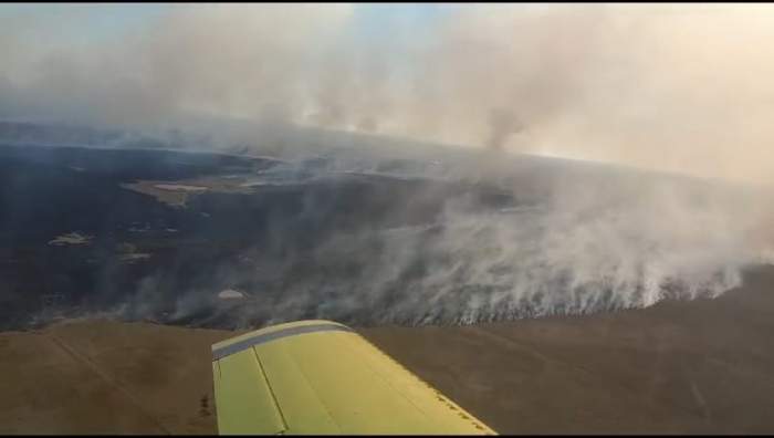 COMBATEN DOS GRANDES INCENDIOS FORESTALES EN LA PROVINCIA