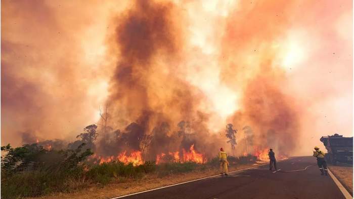 INCENDIOS EN EL SUR DE CORRIENTES: “ESTO ES UN INFIERNO”