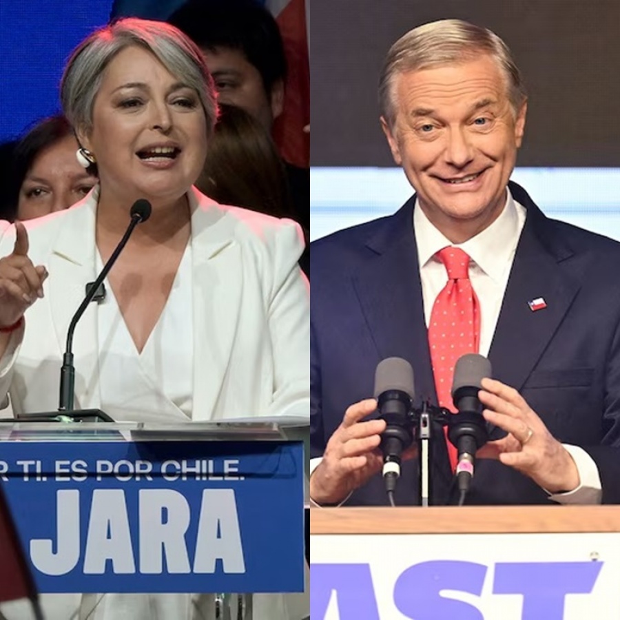 JARA Y KAST DISPUTARÁN LA PRESIDENCIA DE CHILE EN EL BALOTAJE
