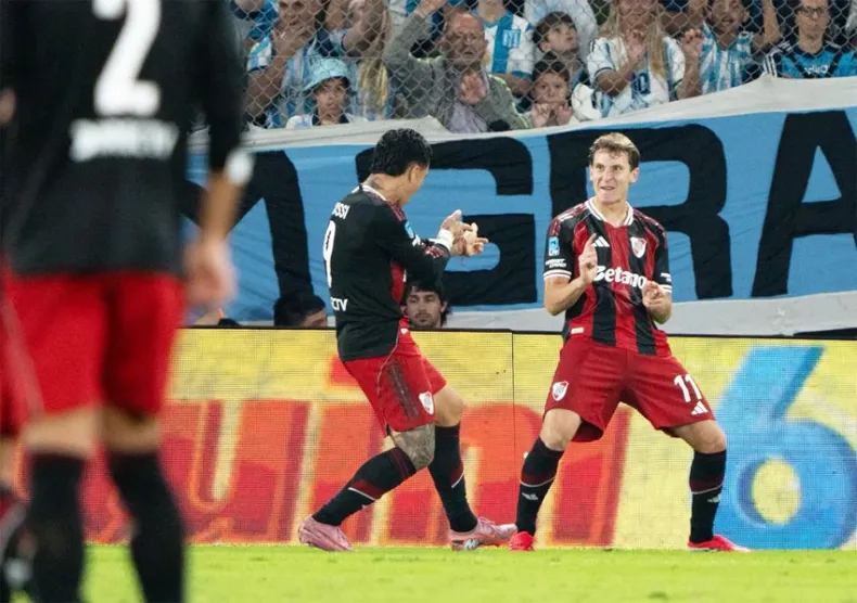 RIVER LE GANÓ A RACING, SIGUE INVICTO Y ES ESCOLTA LA ZONA B DEL APERTURA